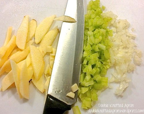 Potato Salad Ingredients - Double Knotted Apron