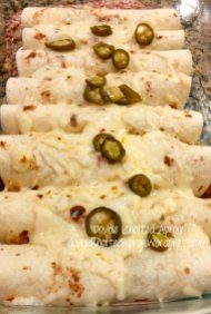 Chicken Enchiladas - Double Knotted Apron