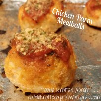 Chicken Parm Meatball - Double Knotted Apron