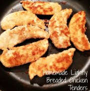 Lightly Breaded Chicken Tenders - Double Knotted Apron