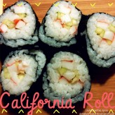 Simple Homemade California Roll - Double Knotted Apron