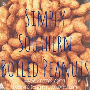 Simply Southern Boiled Peanuts - Double Knotted Apron